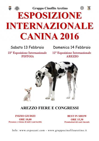 Esposizione Internazionale Canina 2016